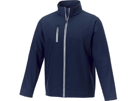 Chaqueta softshell reciclada GRS para hombre de Orion