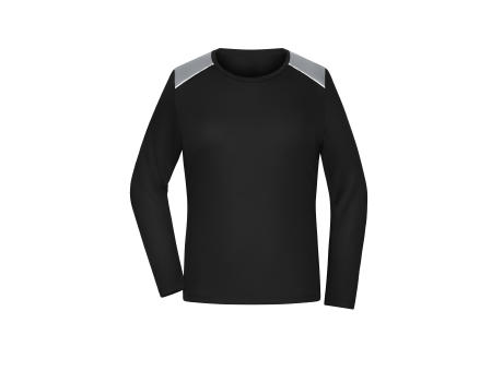 Ladies' Running Shirt Longsleeve  GRS - Langarm Funktionsshirt aus recyceltem Polyester für Running, Sport und Fitness
