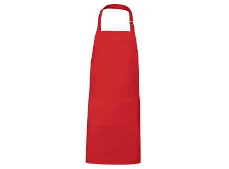 DELANTAL ORGANICO/RECICLADO BOST T/UNICA ROJO