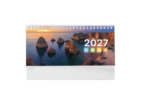 CALENDARIO SOBREMESA FLINT BLANCO
