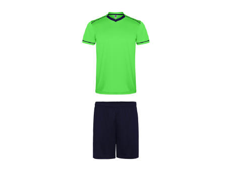CONJUNTO DEPORTIVO UNITED T/16 VERDE FLUOR/MARINO