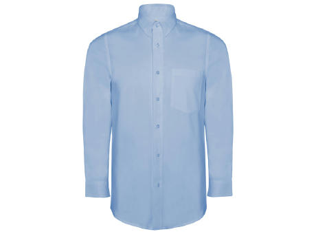 CAMISA OXFORD T/M CELESTE