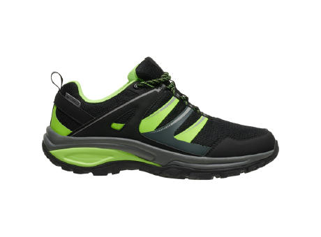 ZAPATILLA TREKKING MARC T/36 NEGRO/VERDE FLUOR