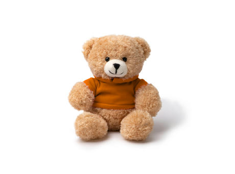 OSO PELUCHE JAZZ NARANJA
