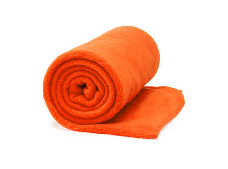 MANTA DE FORRO POLAR LAMBERT NARANJA