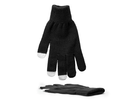 GUANTES TÁCTILES ZELAND NEGRO