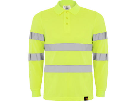 AV POLO POLARIS MANGA LARGA T/S AMARILLO FLUOR