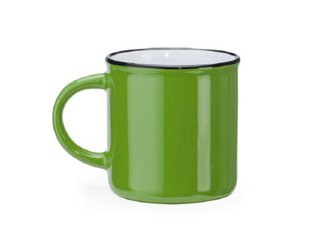 TAZA JACK VERDE OASIS/BLANCO