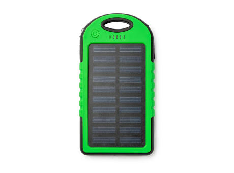 BATERIA EXTERNA SOLAR DROIDE VERDE HELECHO