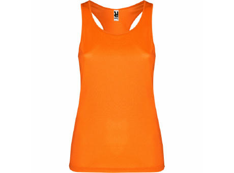 CAMISETA TIRANTES SHURA T/XXL NARANJA FLUOR
