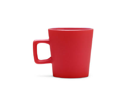 TAZA GALVAN ROJO