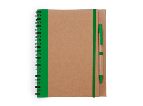 LIBRETA ALANI VERDE HELECHO