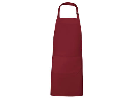 DELANTAL ORGANICO/RECICLADO BOST T/UNICA GRANATE
