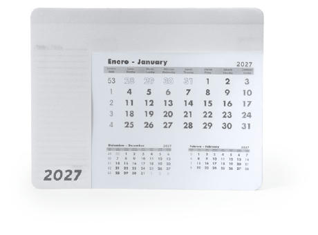 ALFOMBRILLA CALENDARIO SERBAL BLANCO