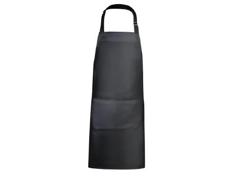 DELANTAL ORGANICO/RECICLADO BOST T/UNICA GRIS OSCURO