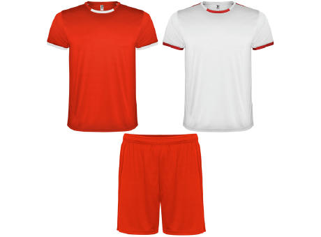 CONJUNTO DEPORTIVO RACING T/8 BLANCO/ROJO