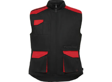 CHAQUETA ARMADA T/L NEGRO/ROJO