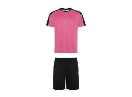 CONJUNTO DEPORTIVO TITAN T/XL ROSA SEDA/NEGRO