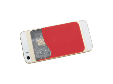 Portatarjetas autoadhesivo para teléfono móvil Bor