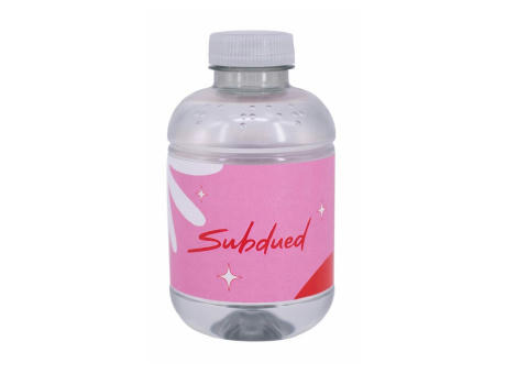 Botella de agua reciclada