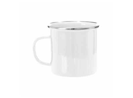 Taza metalica retro