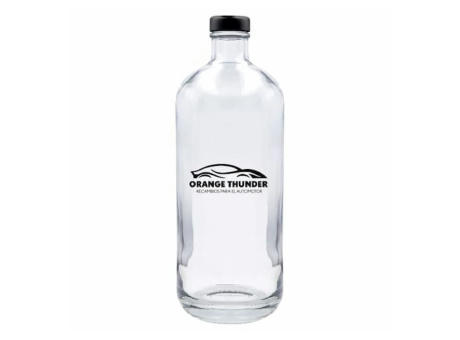 Botella de cristal
