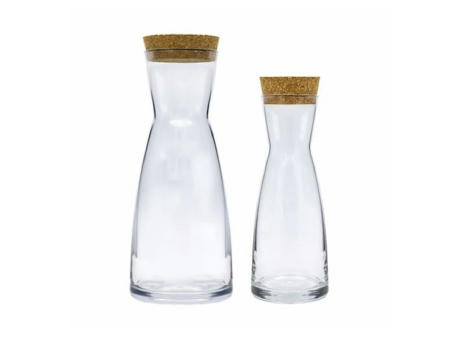 Botella de cristal tapón corcho