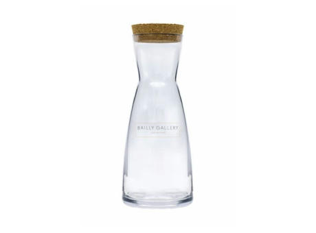Botella de cristal tapón corcho