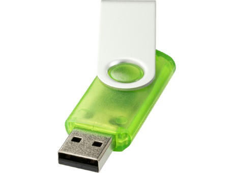 Memoria USB Rotate Translúcida