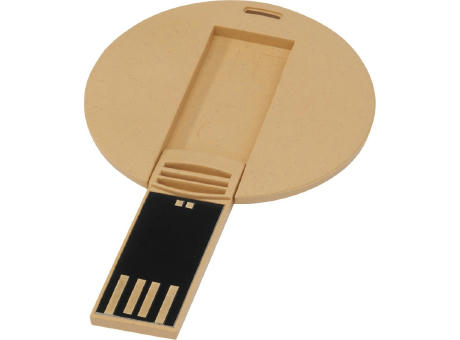 USB redondo biodegradable