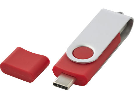Memoria USB tipo C giratoria OTG