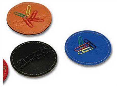 Portaclips de polipiel magneticos