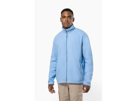 Chaqueta micropolar con cremallera hombre
