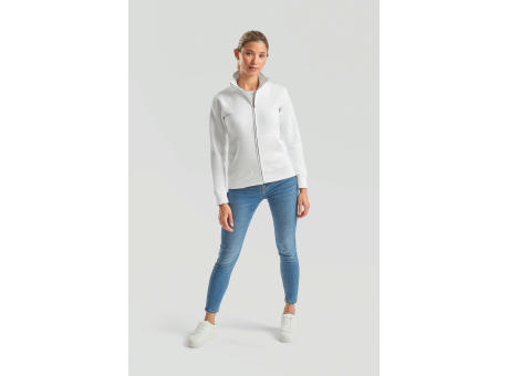 Chaqueta de felpa Premium con cremallera mujer (62-116-0)