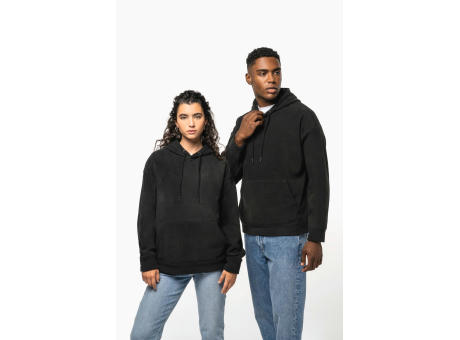 Sudadera oversize con capucha - micropolar reciclado - Unisex