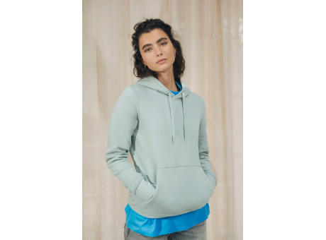 Sudadera capucha ecorresponsable mujer 