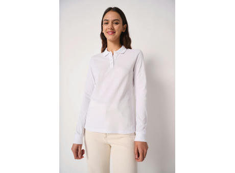 Polo punto piqué LSL mujer