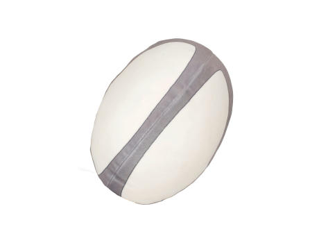 Balón de rugby con cremallera