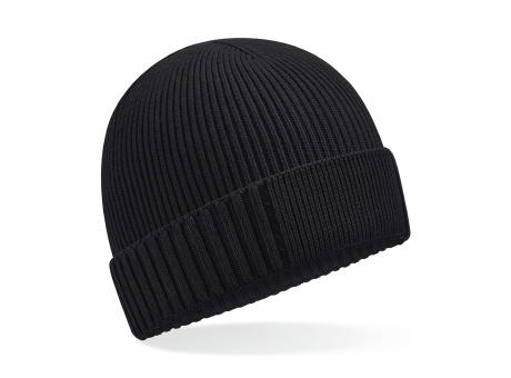 Gorro de algodón orgánico con parche técnico