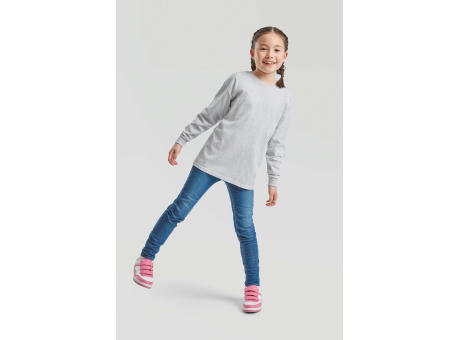 Camiseta Valueweight manga larga niños (61-007-0)