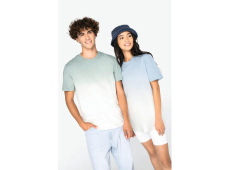 Camiseta ecorresposable Dip Dye unisex