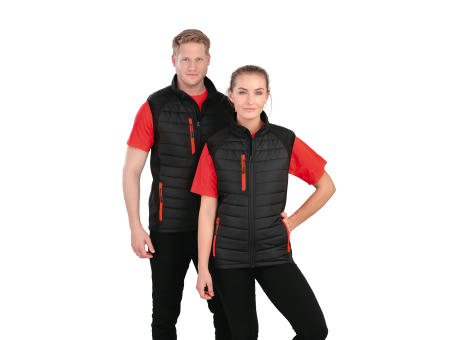 Chaleco Softshell Black Compass acolchado reciclado