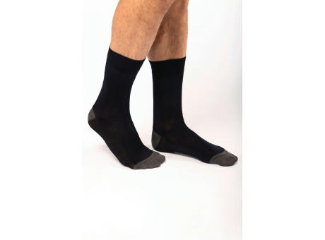 Calcetines de vestir algodón organicó mercerizado 
