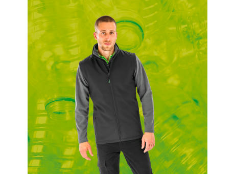 Chaleco softshell reciclado hombre