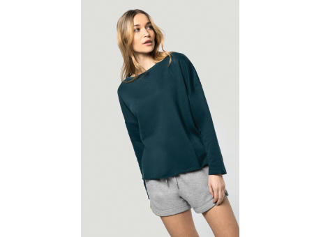 Sudadera amplia de mujer