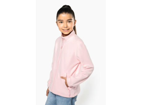Chaqueta micropolar con cremallera infantil