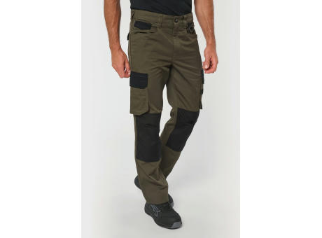 Pantalón de trabajo bicolor hombre