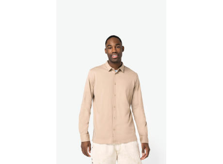 Camisa ecorresponsable de punto jersey hombre