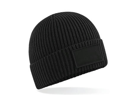 Gorro moderno con parche