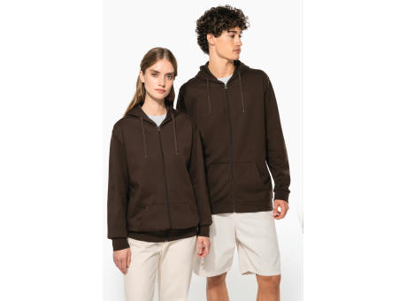 Sudadera capucha y cremallera unisex